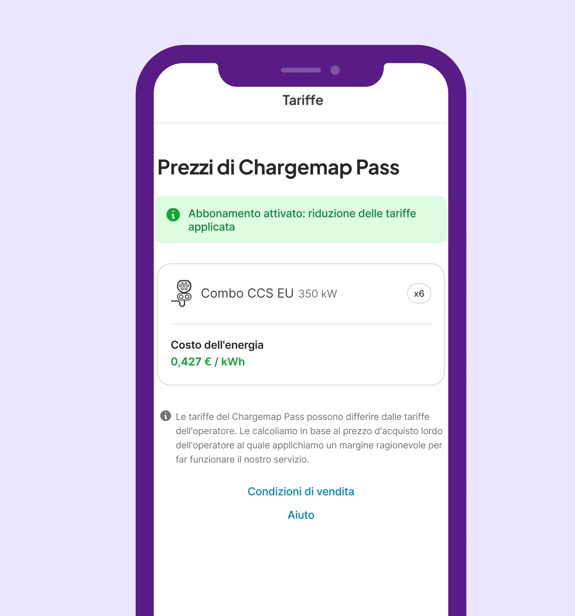 Detto, fatto ! Le tariffe preferenziali sulle stazioni di ricarica ultrarapide IONITY con la card Chargemap Pass sono a tua disposizione.