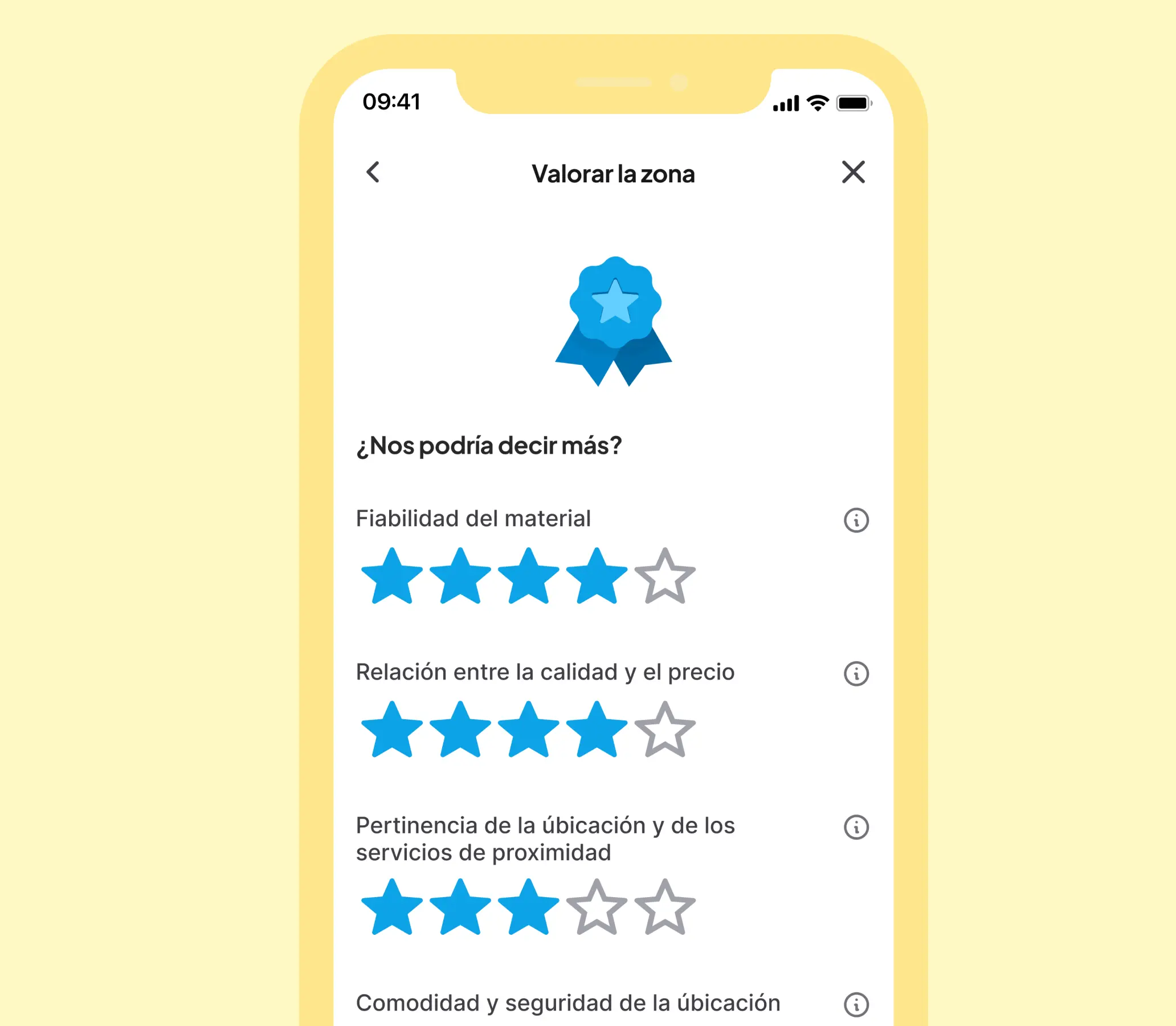 Evalúe una zona de recarga bajo varios criterios