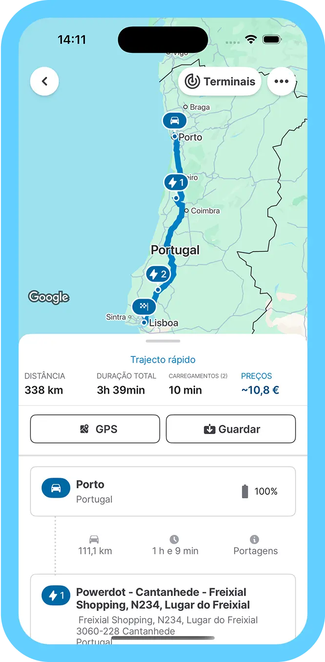 mockup chargemap planificador
