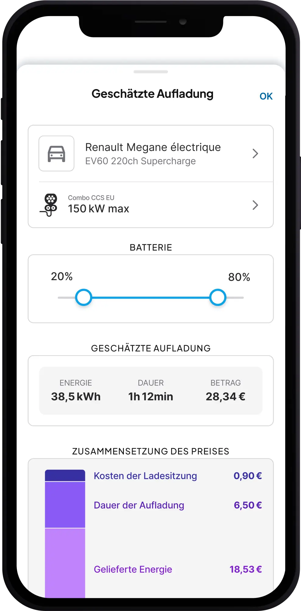 Nutzung öffentlicher Ladestationen
