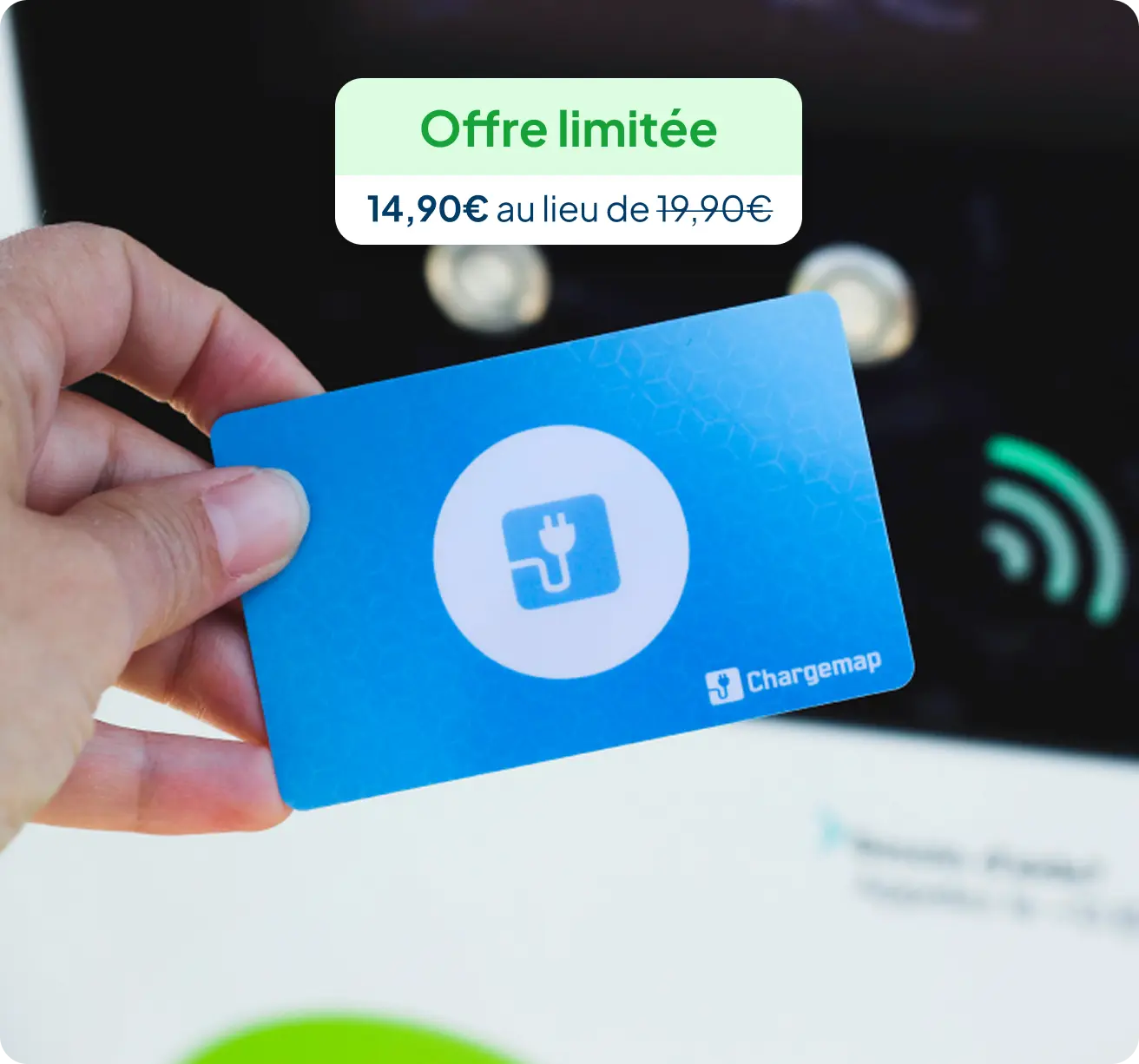 Carte de recharge pour voiture électrique : Chargemap Pass