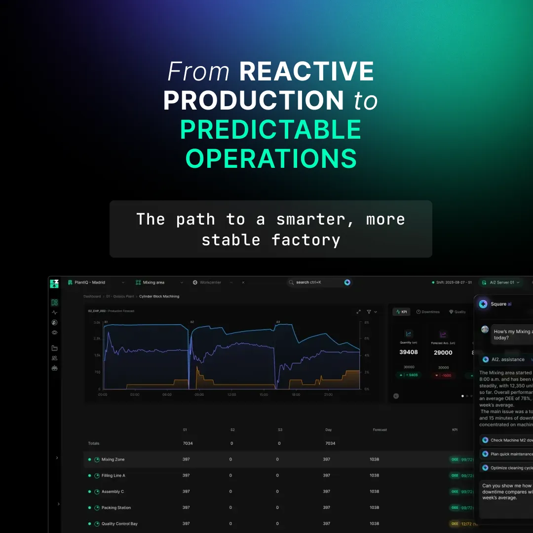 Illustration representing a dedicated industrial technical support team ready to assist