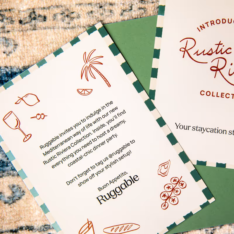 Rustic Rivera Mailers