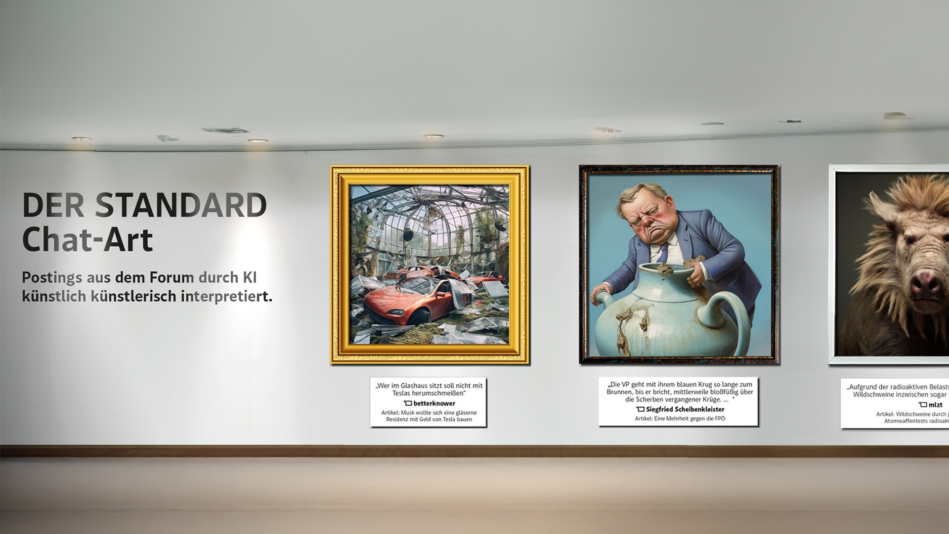 DER STANDARD KI Gallerie Posting