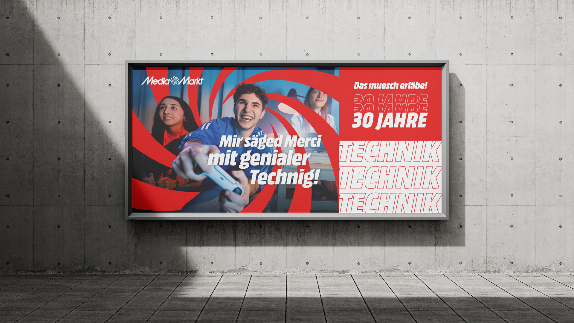 Media Markt Schweiz OOH Plakate