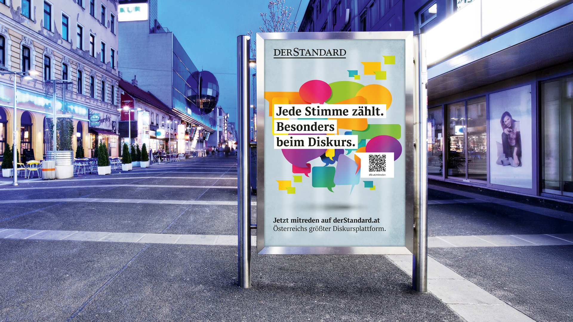 Der Standard Diskurskampagen OOH