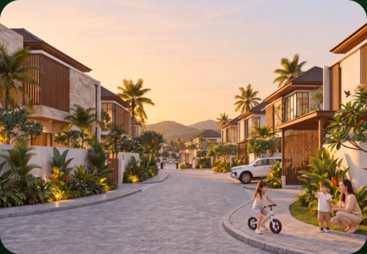 Baraca Capital advisor with Baraca Village in the background