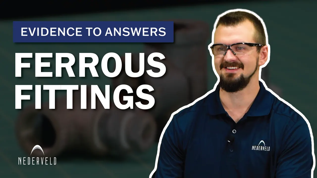 This video explains how ferrous fittings are used in piping systems, the most common failure patterns, including corrosion, material incompatibility, and installation issues, and the key indicators experts use to evaluate fitting failures.