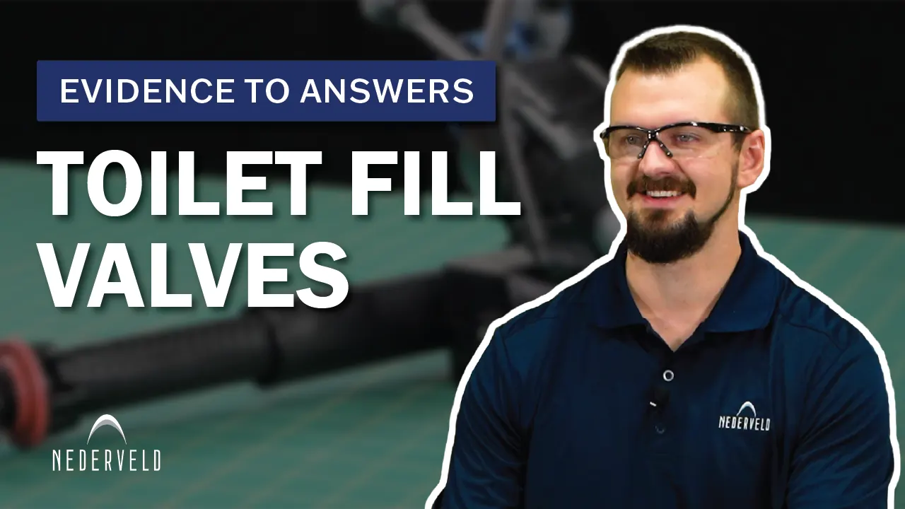 This video explains how toilet fill valves fail, where leaks typically start, and the key indicators experts use to evaluate these failures.