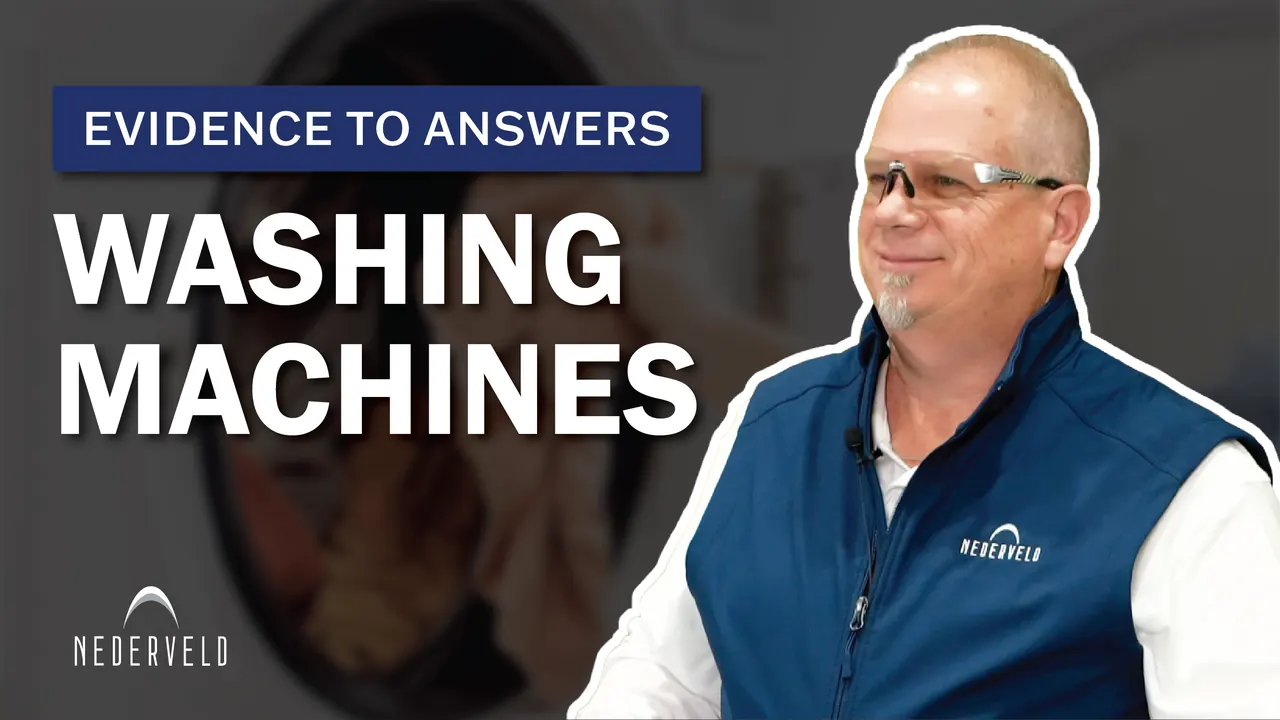 This video explains how washing machines are installed and operate, the most common failure patterns, including installation issues, internal component failures, and wear-related conditions, and the key indicators experts use to evaluate washing machine failures.