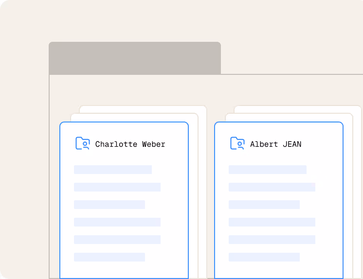 visuel document traites pour les ressources humaines dans la ged efalia doc