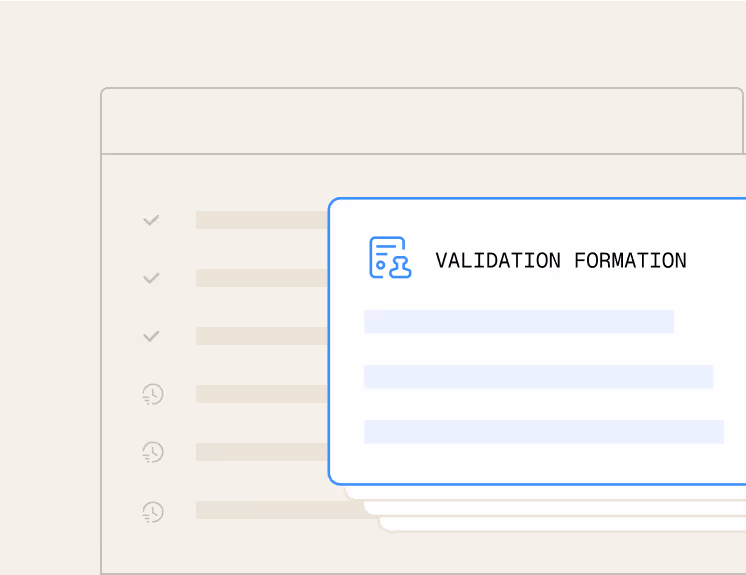 illustration validation formation efalia process