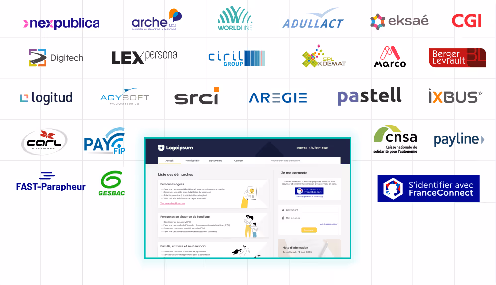 Capture Ecran Logiciel Efalia Secteur Institutions Et Ministeres Connecteurs