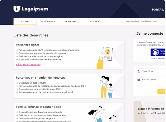 Capture Ecran Logiciel Efalia Portail Beneficiare Secteur
