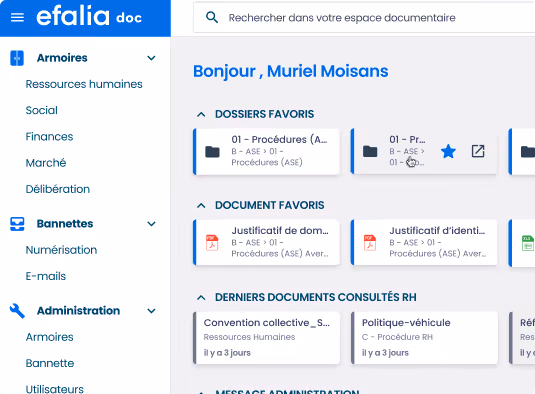 Capture Ecran Logiciel Efalia Doc Ged Transverse Secteur
