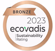 Logo Certification Ecovadis Bronze 2023