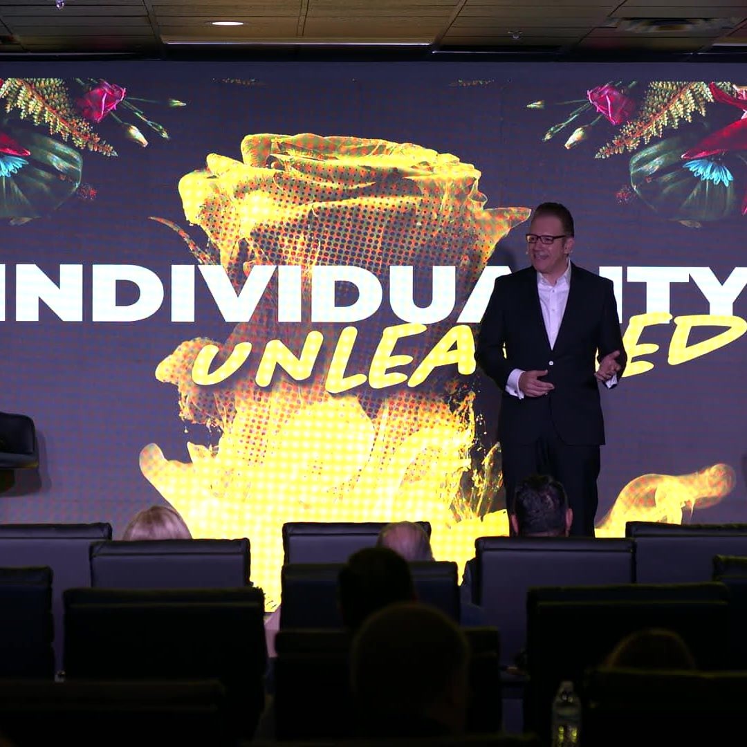 Glenn Llopis delivering the Individuality Unleashed keynote