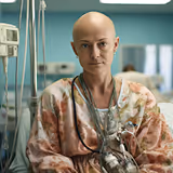 A woman seeks comfort in faith as she faces cancer and illness.