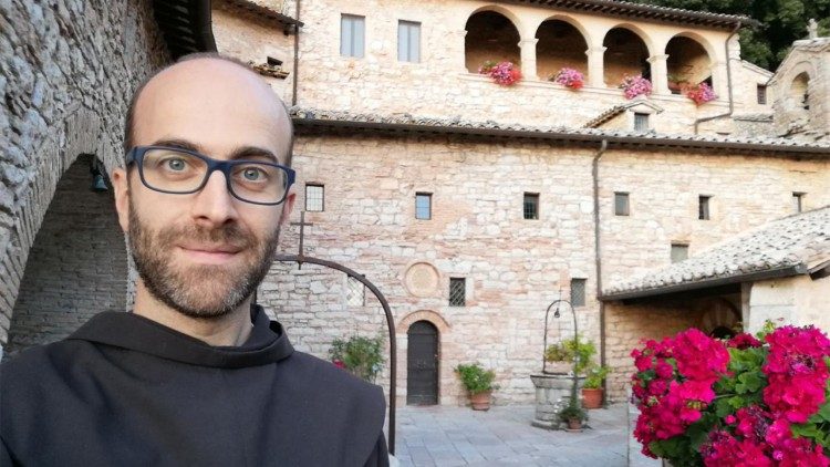 Frei Luca de Pasquale, um dos organizadores do evento "Vai! Encontro da Juventude Franciscana"