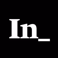 In logo