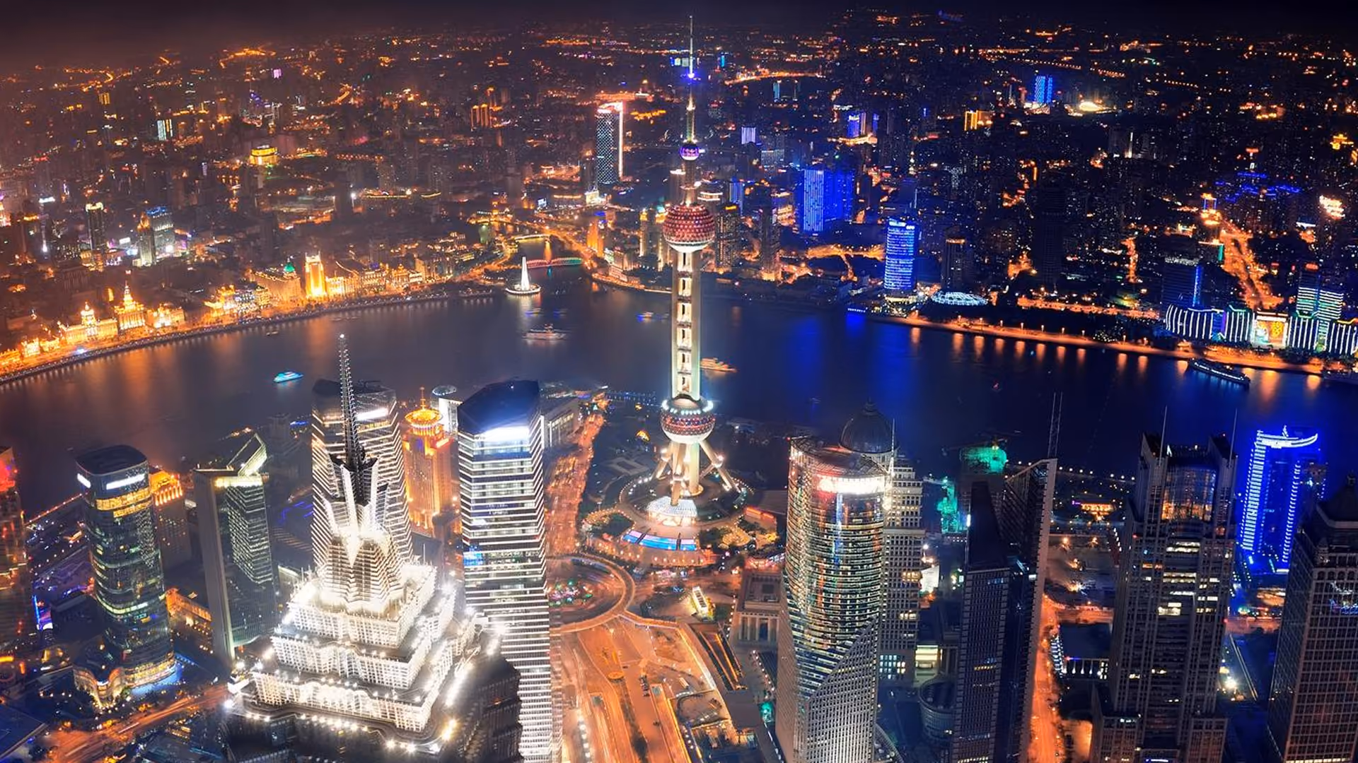 Shanghai Pudong skyline