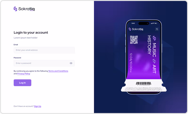 login sokratiq project
