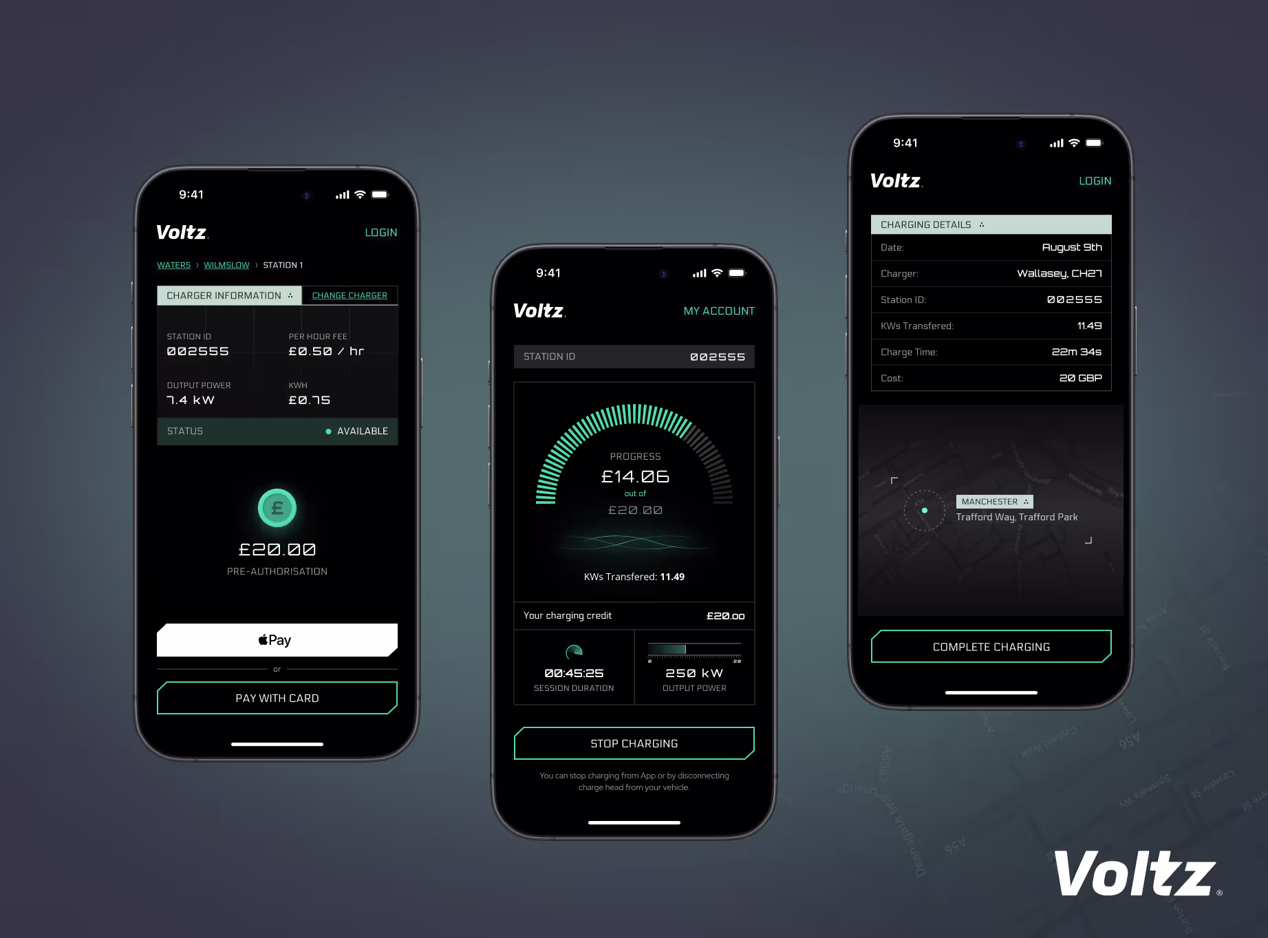 voltz application for mobile phone
