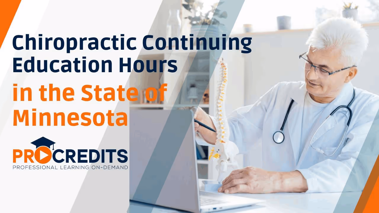 How to Get Your Chiropractic Continuing Education Hours in the State of Minnesota
