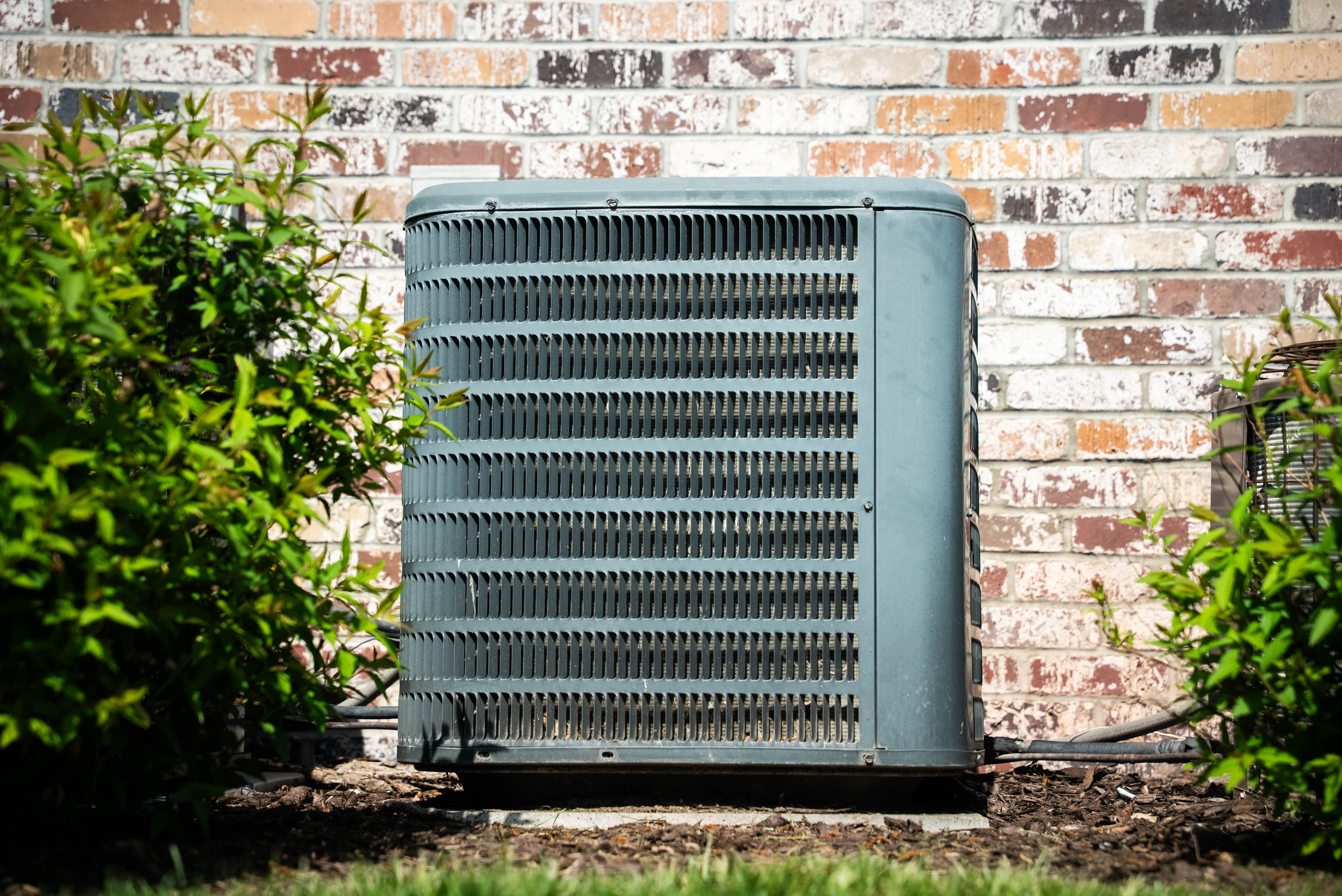 Residential air conditioning unit serviced by Controlled Comfort