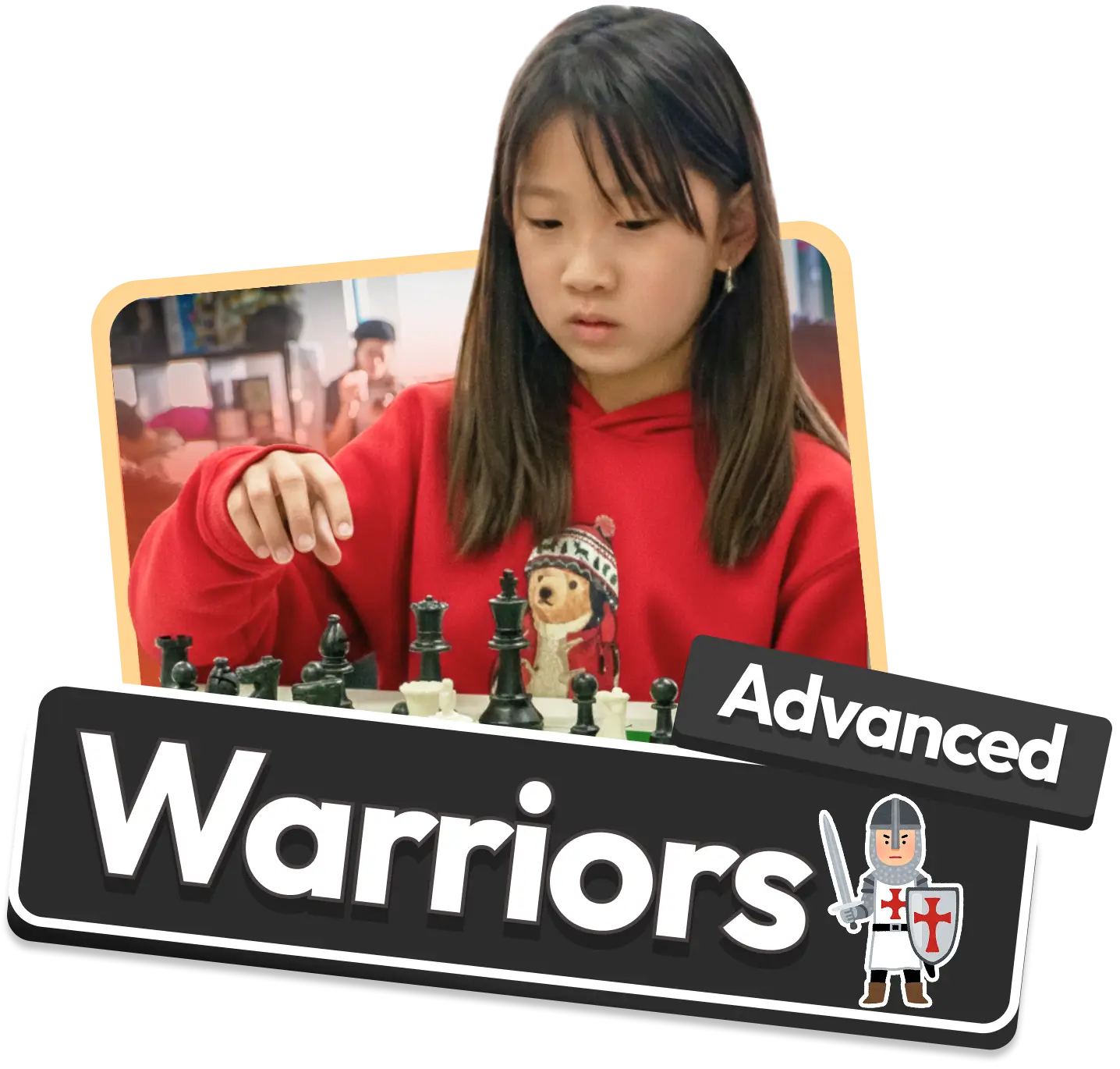 "Warriors" Level 4 advanced class in Silicon Valley Chess Academy.