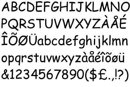 Comics sans
