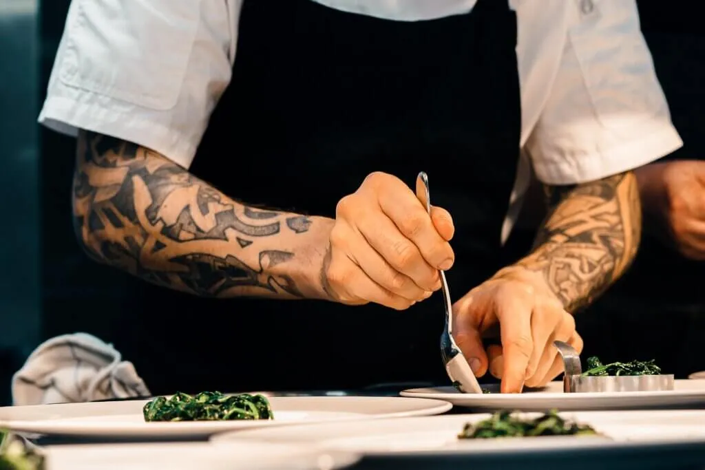 landing page de restaurante