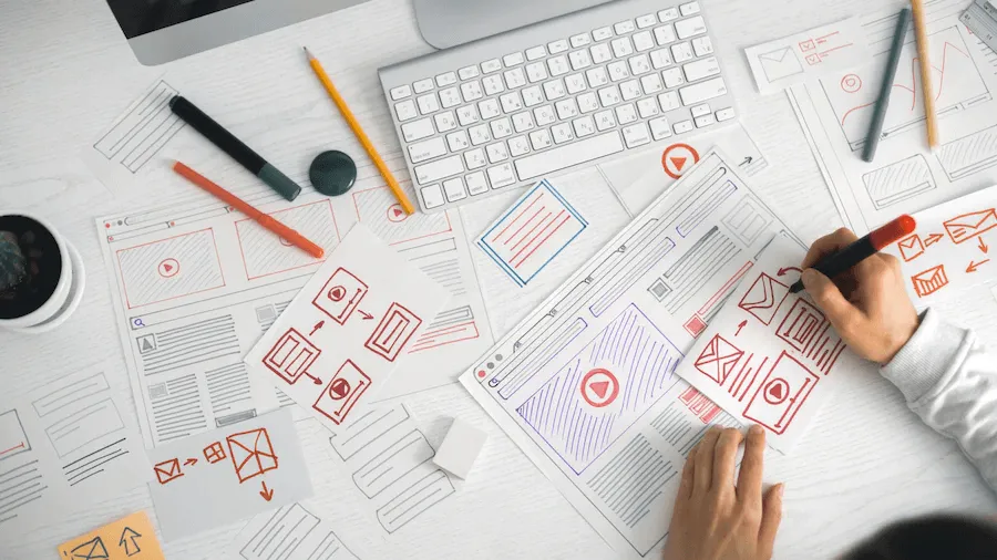 construir sitio web