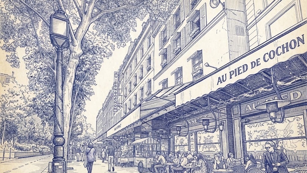 Rue Coquillière : Les marchands de coquilles, la capitale culinaire des cuisines professionnelles et la rue qui nourrit les chefs