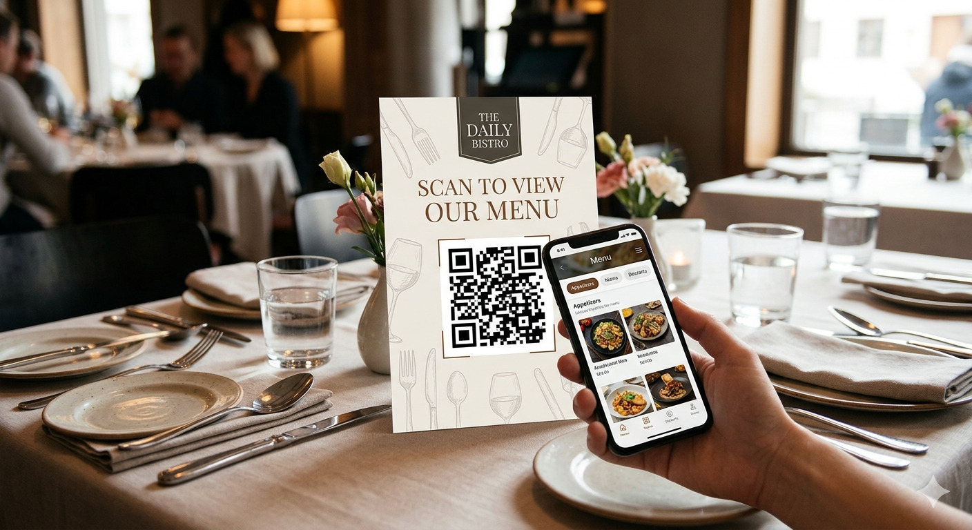 Multiple overlapping QR codes pattern