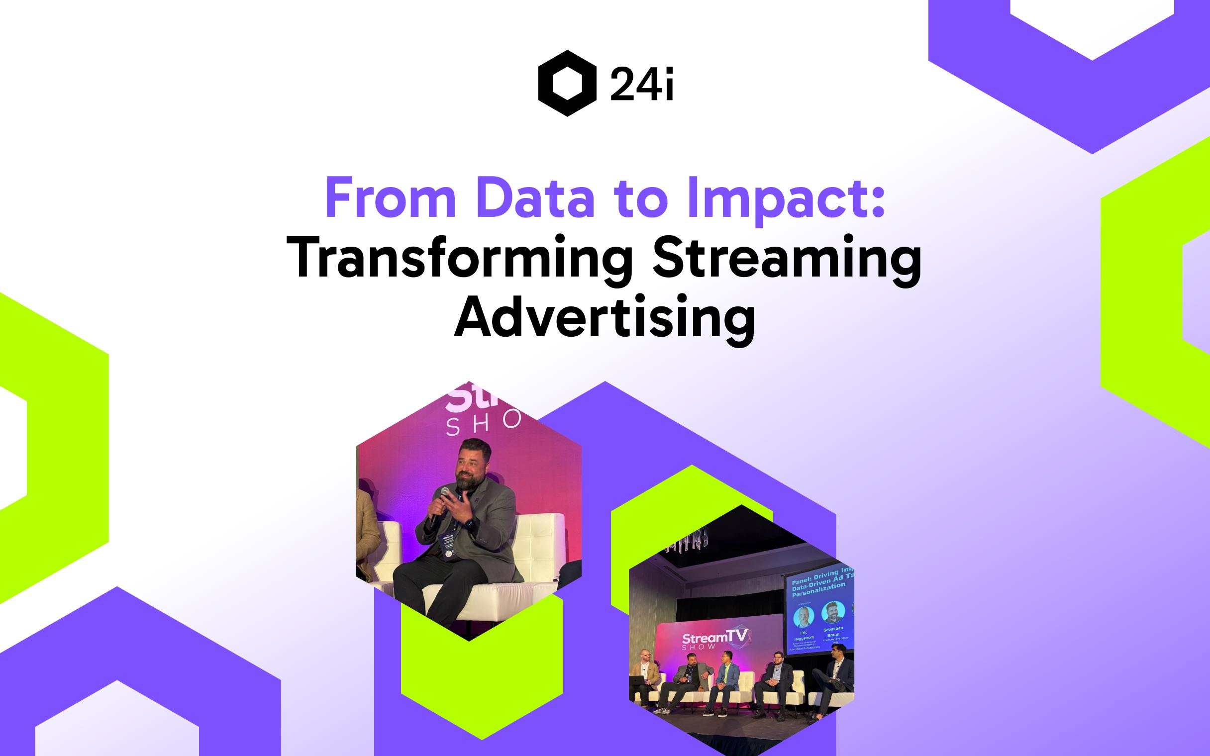Cover image for "From Data to Impact: Transforming Streaming Advertising" blog