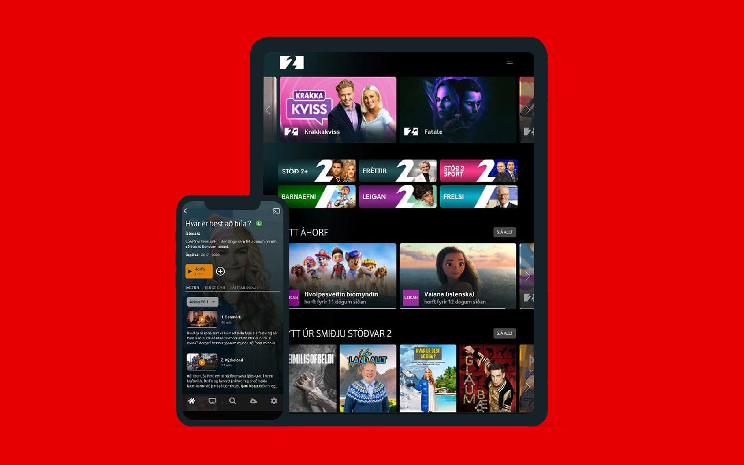 Slider image #1 for "Vodafone Iceland" case studies