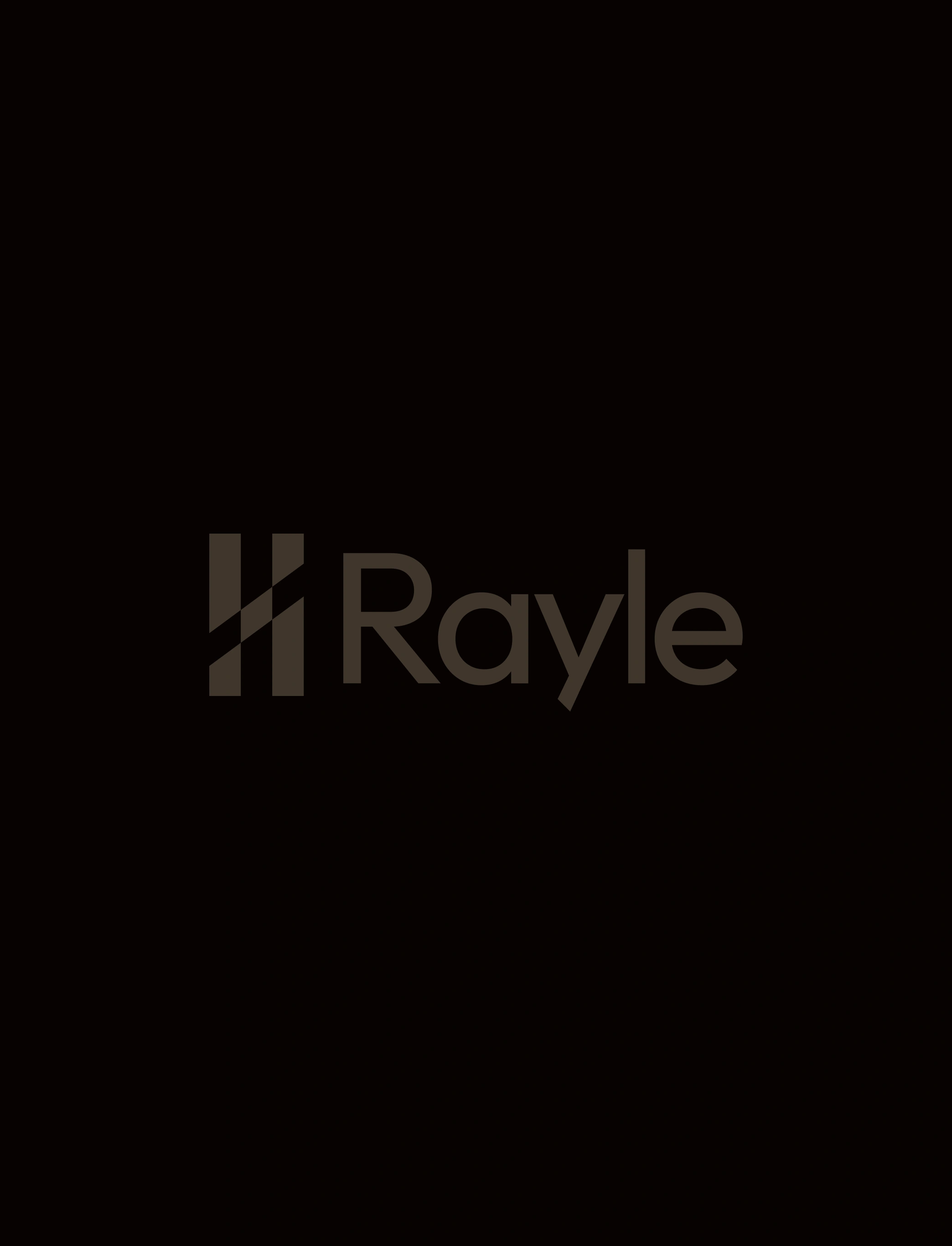 Timeless logo design for Rayle high speed train