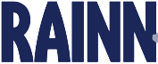 RAIINN logo with bold, navy blue uppercase letters.