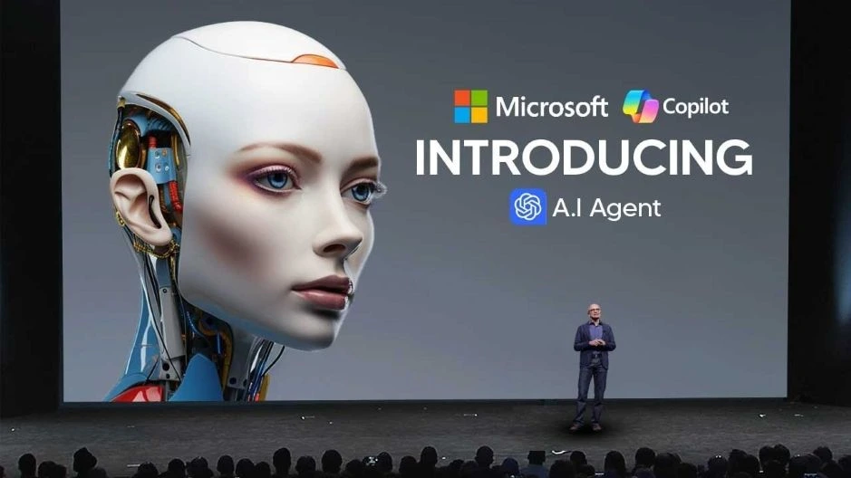 Microsoft Copilot agent assists with emails, reports, and tasks inside Microsoft 365 suite