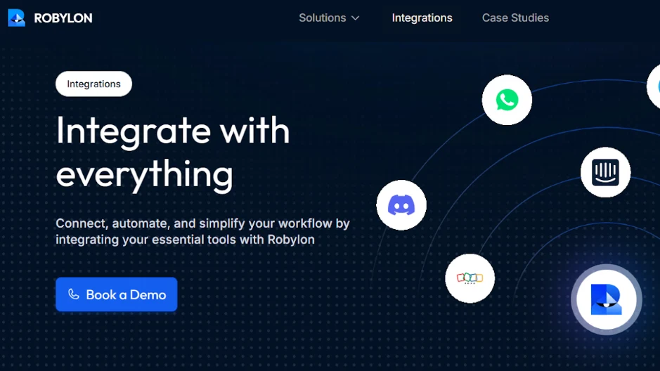 Robylon AI's agents can integrate workflow across channels