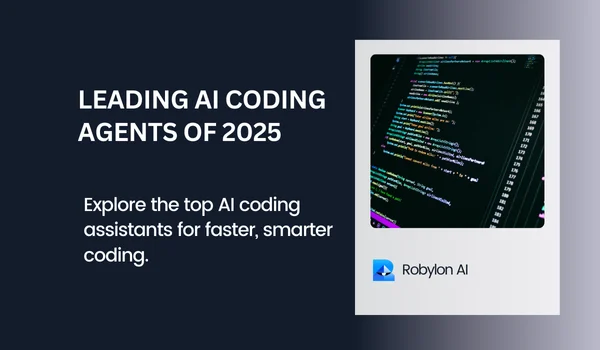 Computer code on screen representing leading AI coding agents in 2025