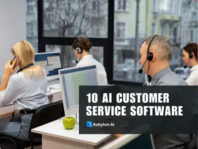 Customer support agents using headsets and computers with spreadsheets, representing AI in customer service tools
