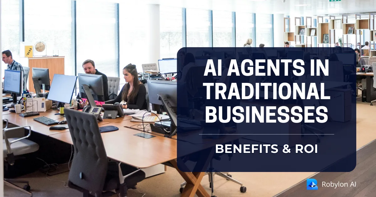 Employees working on computers - Customer service reimagined with AI chat and voice for traditional brands.