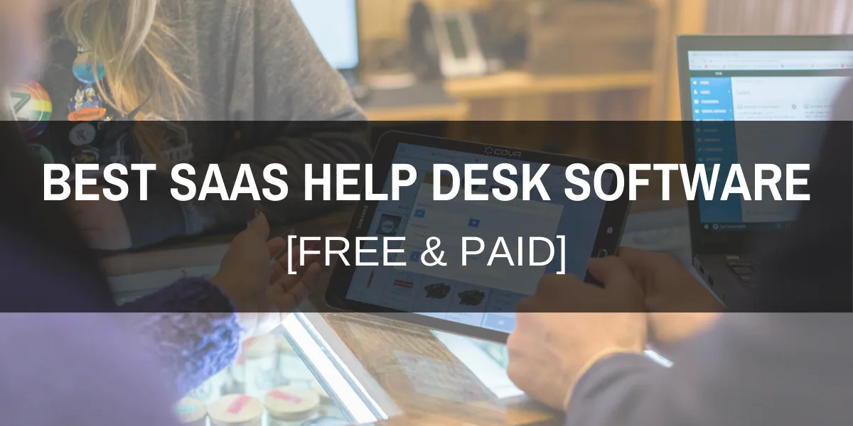 People using tablets and software dashboards showcasing the best customer support tools for SaaS