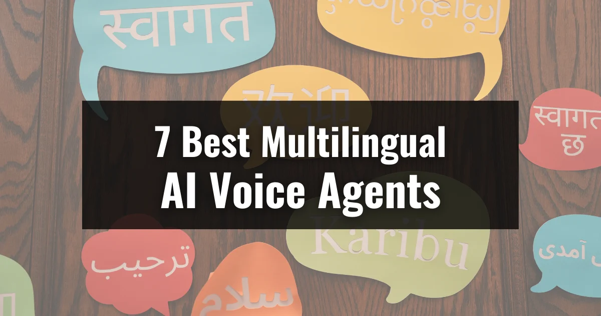 Multilingual AI voice agents connecting customers and contact centers across phone, WhatsApp, web, and apps.