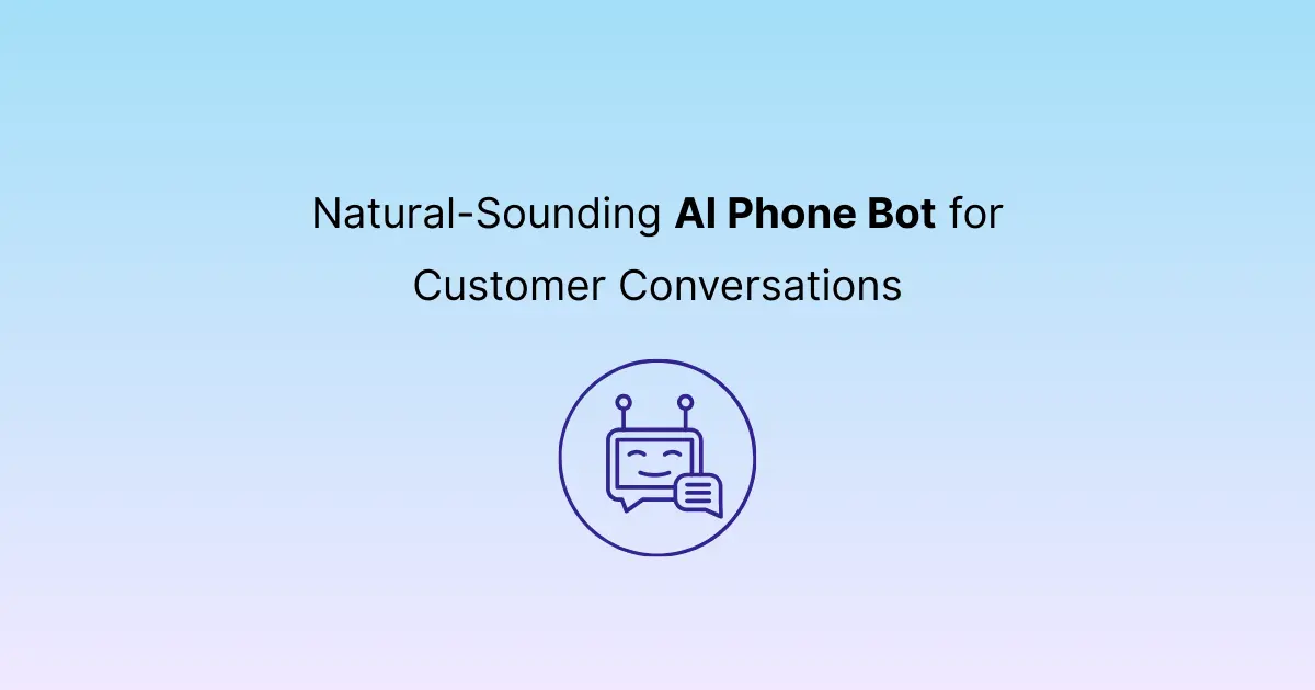 Robylon AI: Natural-Sounding AI Phone Bot for Customer Conversations