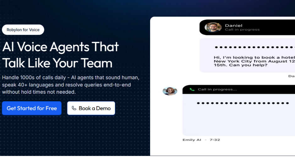 Robylon's voice ai agents could reshape your contact centres