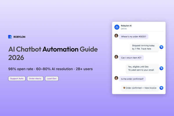 WhatsApp chatbot for business: complete 2026 guide