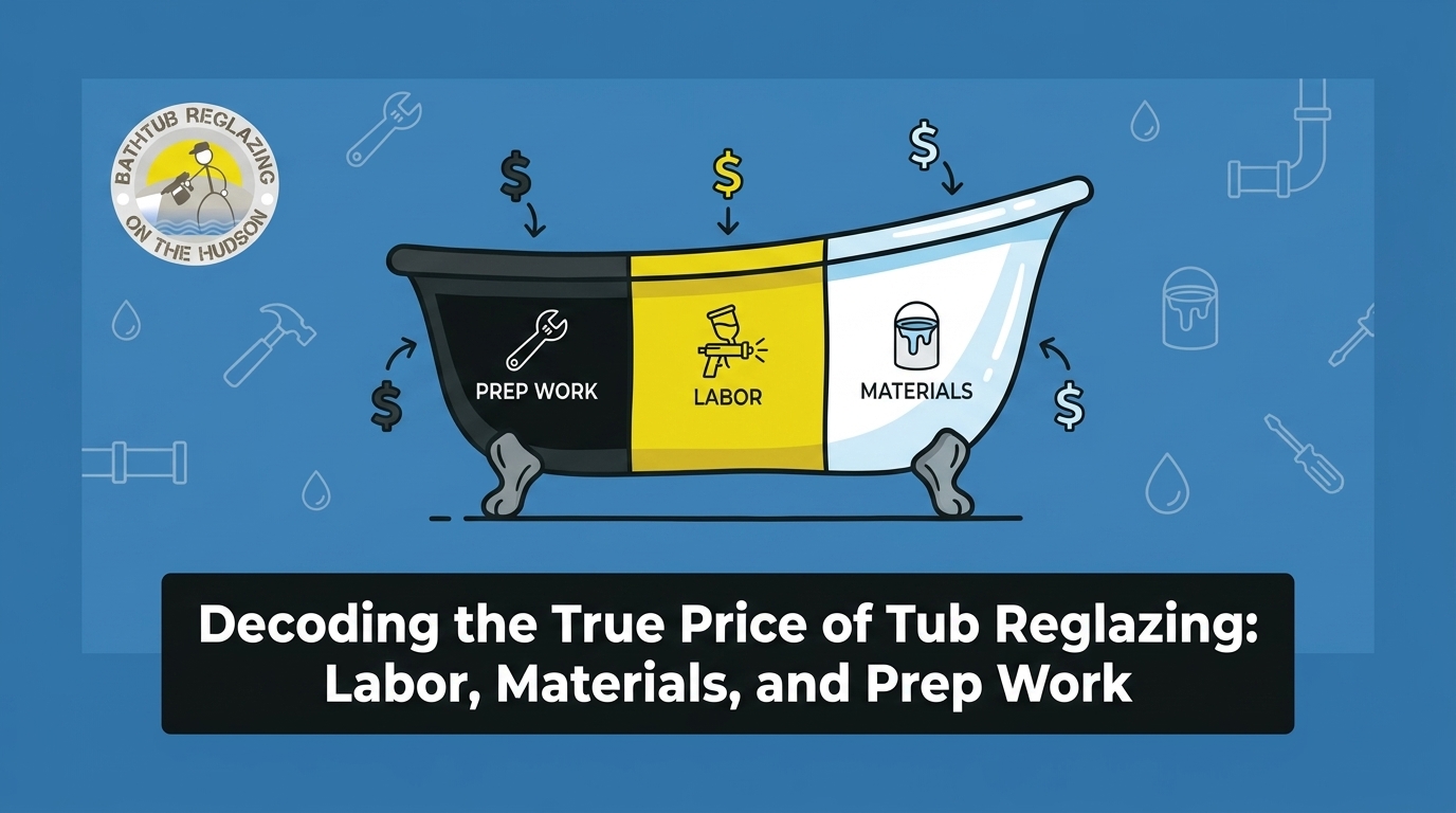 Decoding the True Price of Tub Reglazing in the Hudson Valley: Labor, Materials, and Prep Work
